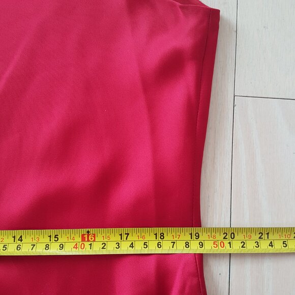 NORMA KAMALI ! MARIA GOWN Color: Tiger Red(XL) - Picture 12 of 13